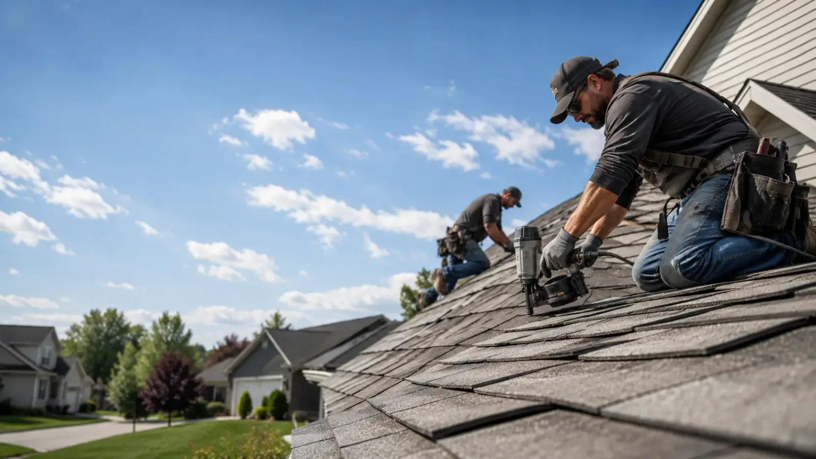 Storm Damage Roof Repair in Elsmore, KS near me